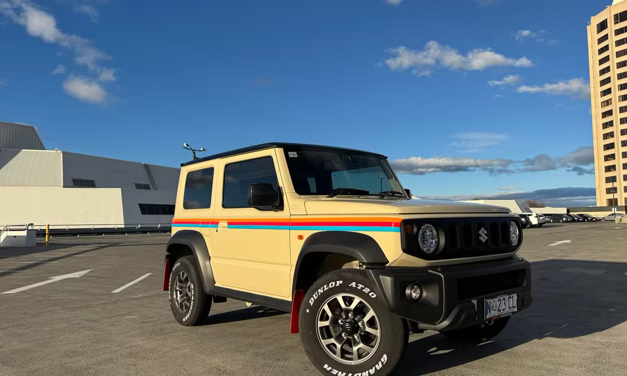 Suzuki Jimny ready for a Tasmania road trip